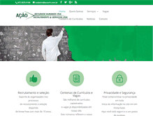 Tablet Screenshot of acaorh.com.br